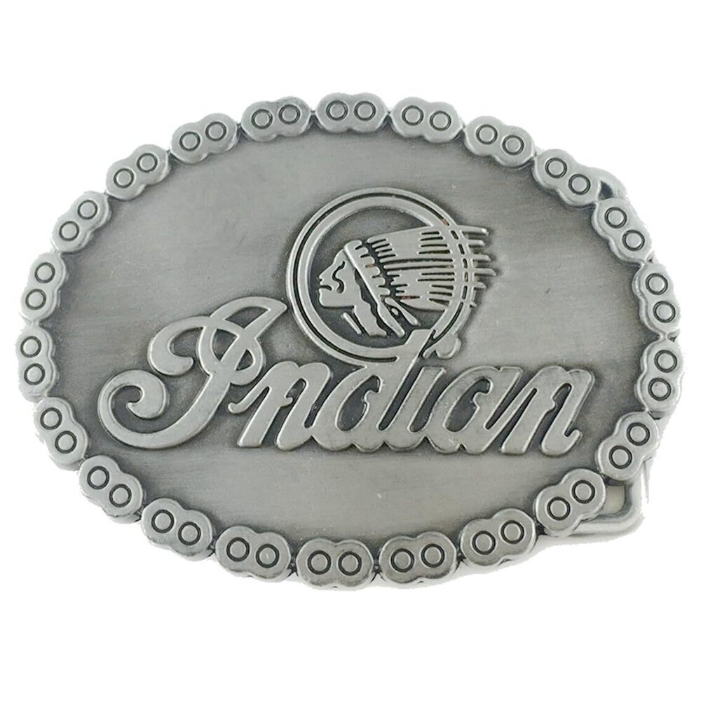 2318 Indian Warrior Chief Belt Buckle Western Cowboy Cowgirl Native